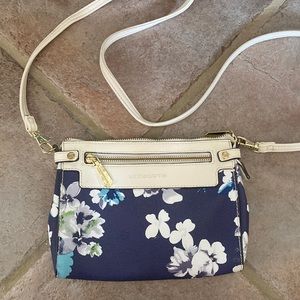 Liz Claiborne Blue Floral Purse